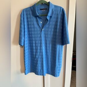 Greg Norman Collection Men's Blue Polo Shirt